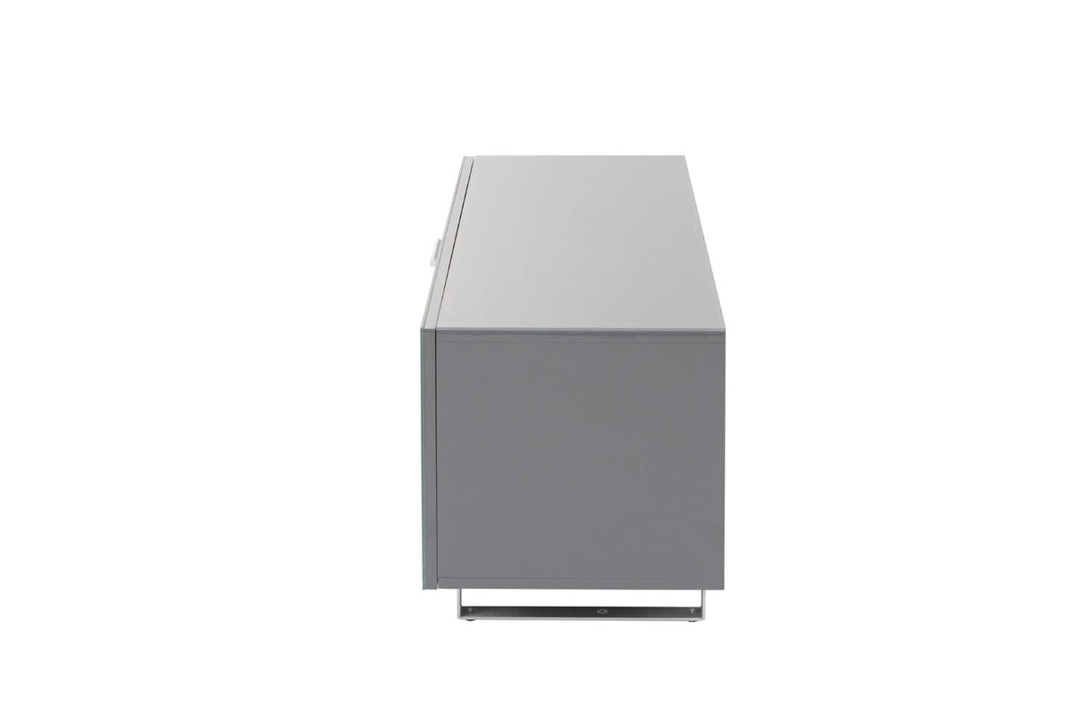 TTAP Sorrento Gloss Grey 120cm Wide TV Cabinet (SOR-1200-GRY)