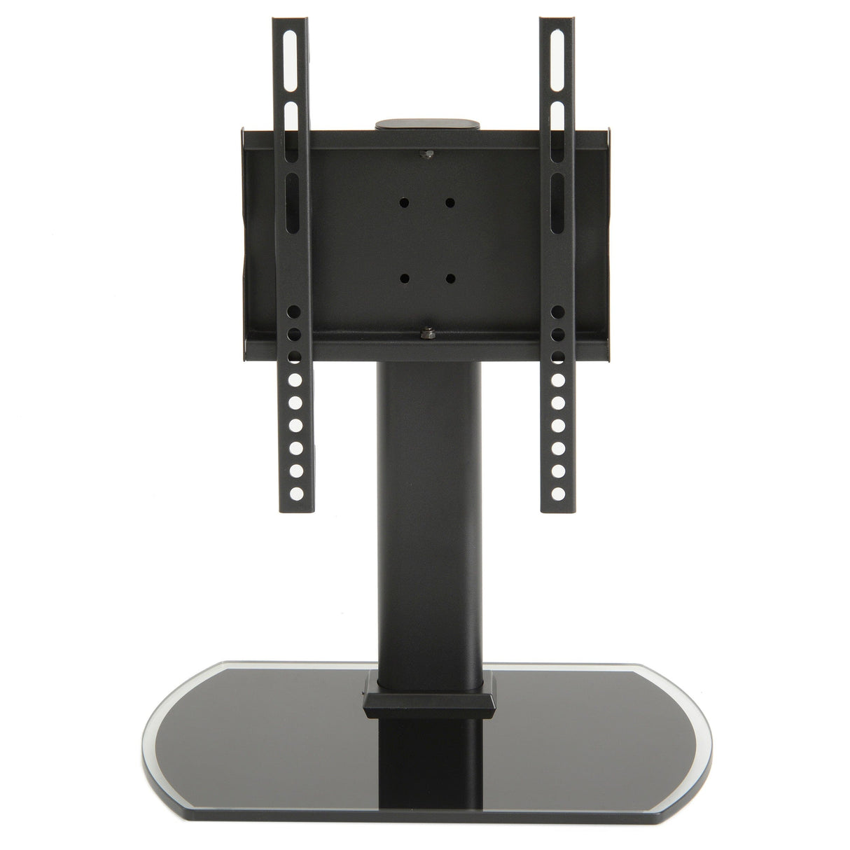 TTAP TT22S Swivel Black Glass Tabletop Pedestal TV Stand for up to 43" TVs