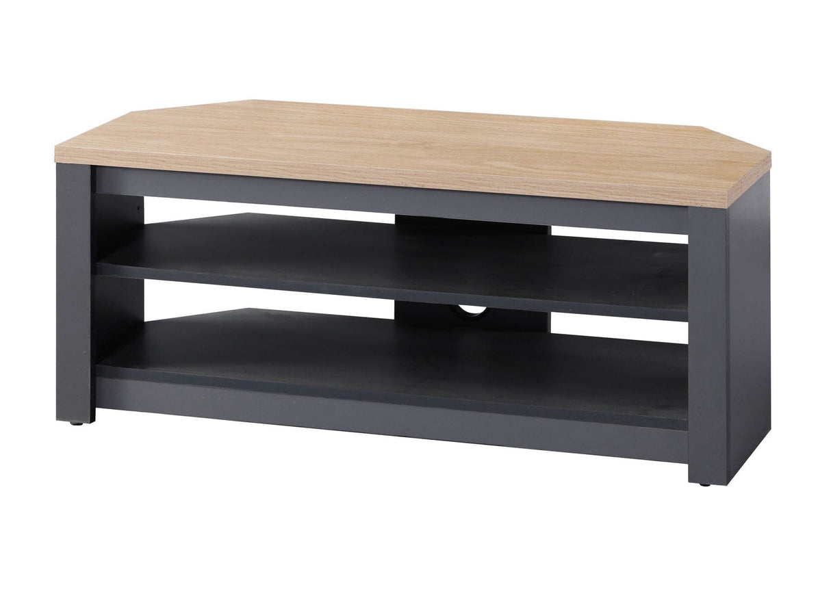 TTAP Memphis Grey and Oak TV Stand (MEM-1200-GRY)
