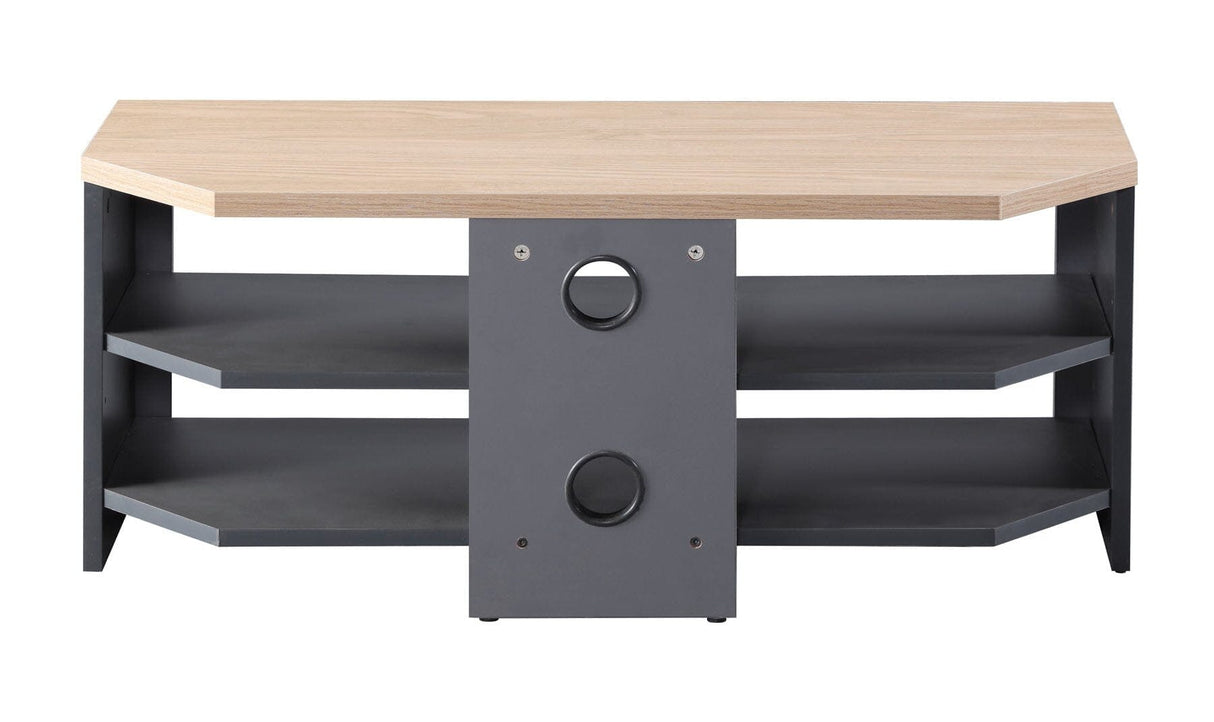 TTAP Memphis Grey and Oak TV Stand (MEM-1200-GRY)