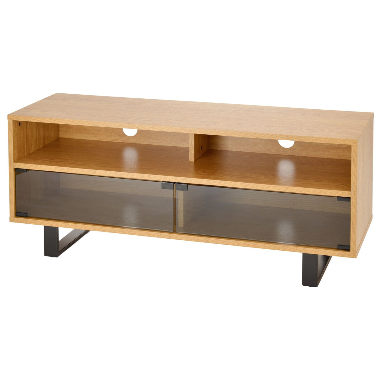 TTAP Verona 1200mm TV Stand for up to 60" TVs - Light Oak