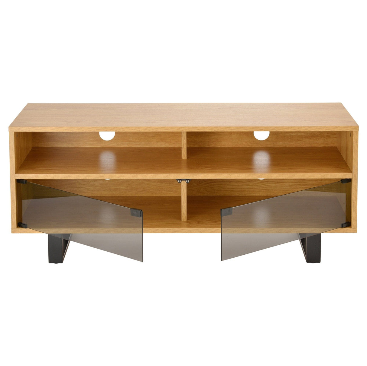 TTAP Verona 1200mm TV Stand for up to 60" TVs - Light Oak