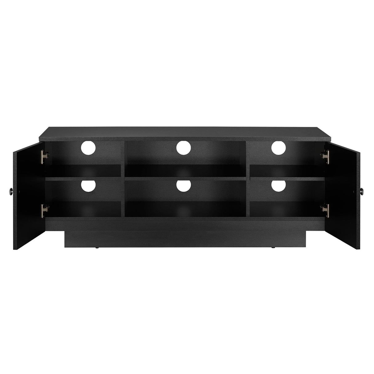TTAP Venice 120cm Wide Black TV Stand