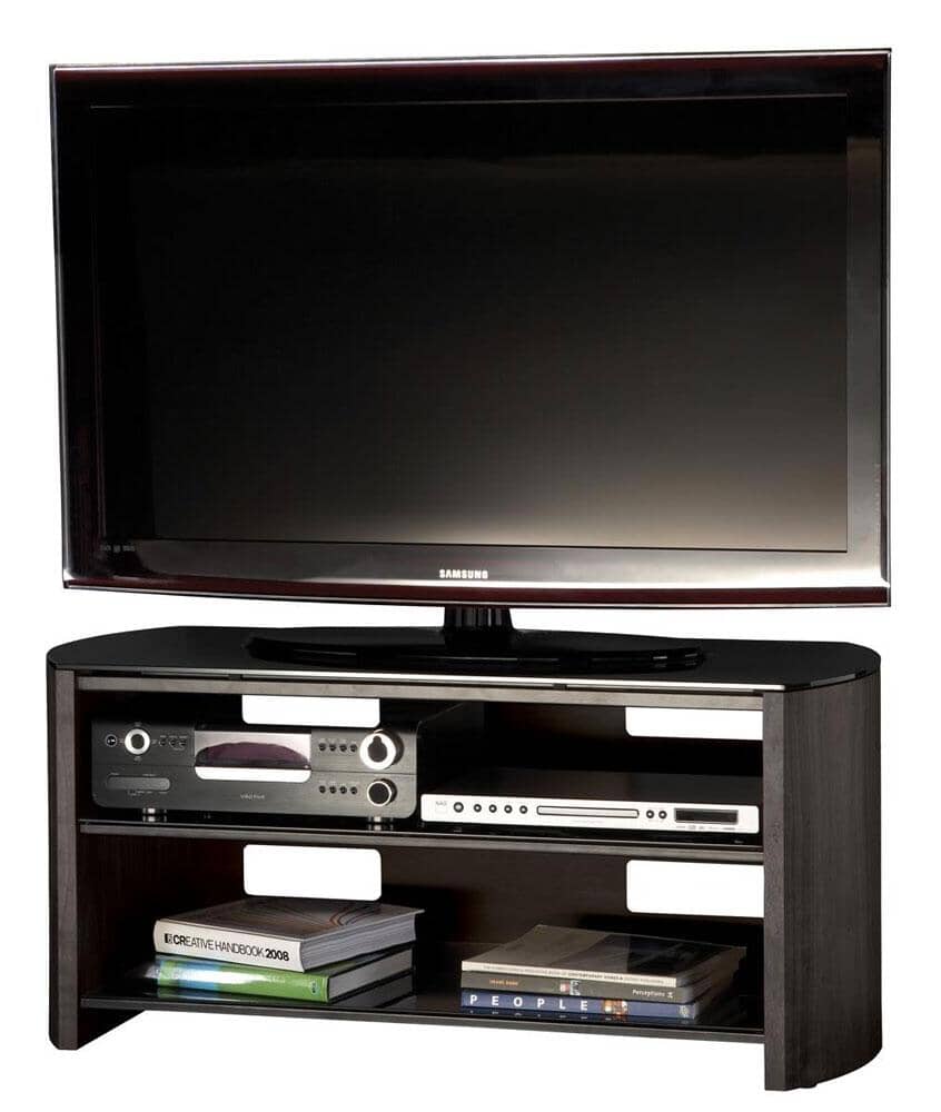 Alphason Finewoods Black Oak TV / Hifi Stand - FW1100-BV/B