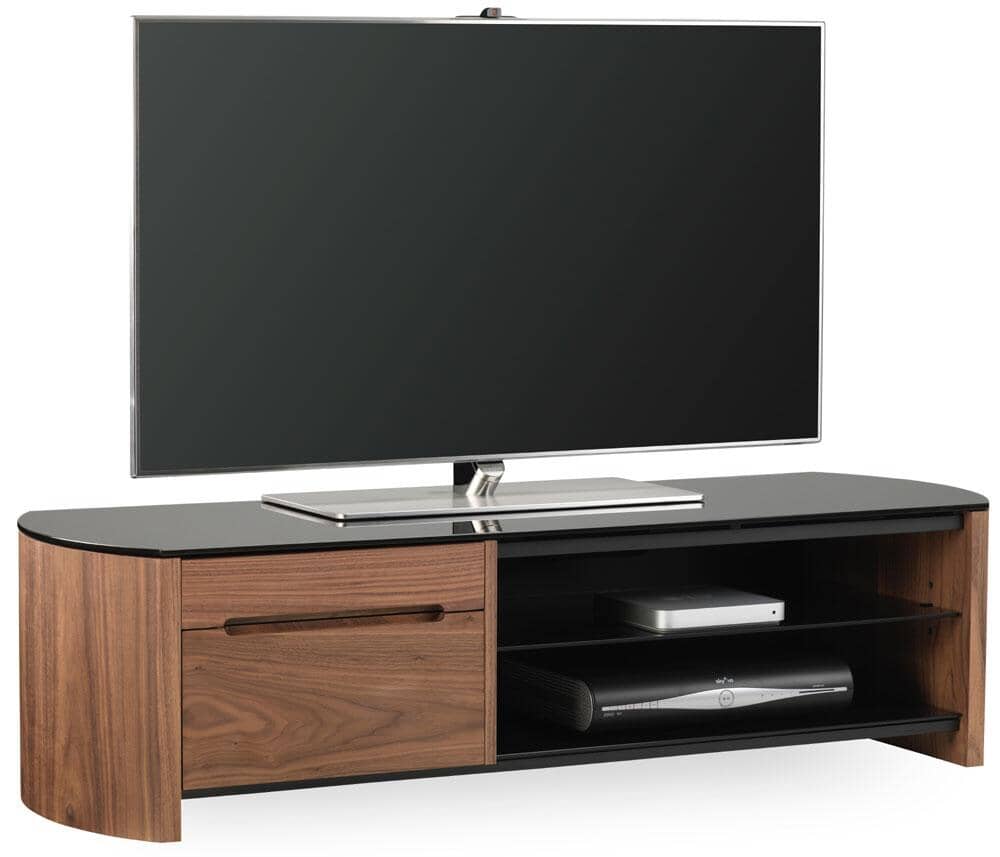 Alphason Finewoods FW1350CB-W Walnut TV Stand