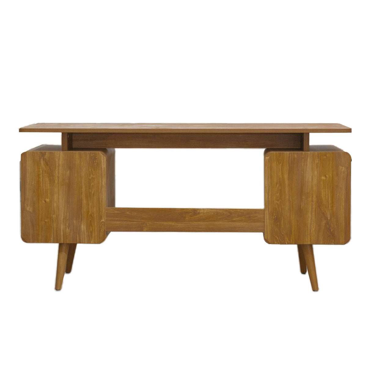 TTAP Arezzo Dark Wood 150cm Wide Desk