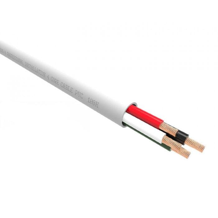 QED Professional QX16/4 PVC 4 Core Flame Retardant Installation Speaker Cable
