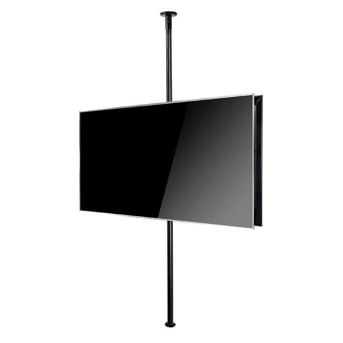 B-Tech BT4MFCLF-B2B40-65 Back to Back Twin Screen Floor to Ceiling TV Bracket with 4m Pole