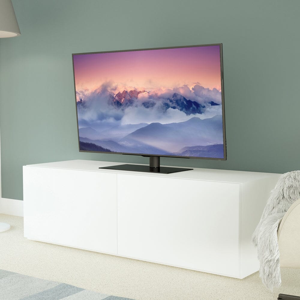 AVF B402BB: Universal TV Base/Tabletop Stand with Swivel & Tilt (400 VESA)