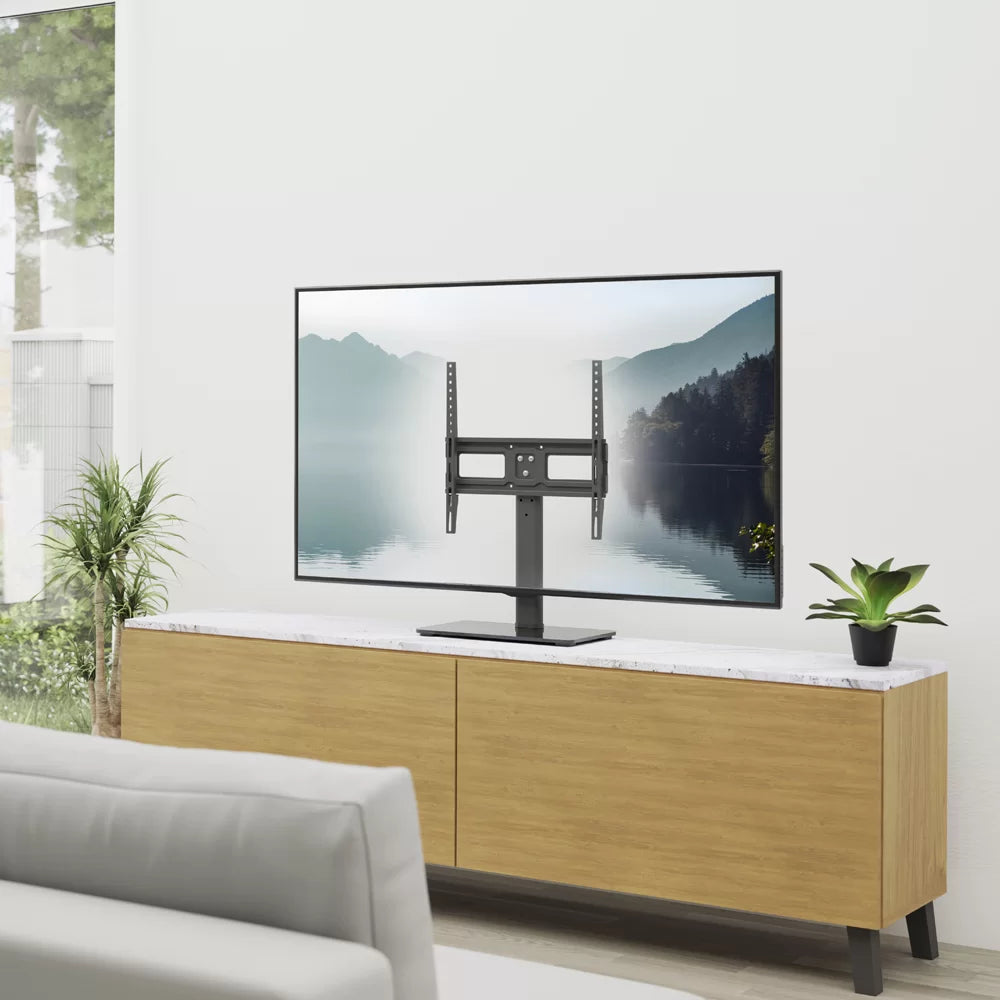 AVF B450BB: Universal Tabletop TV Stand/Base – Fixed View (400 VESA)