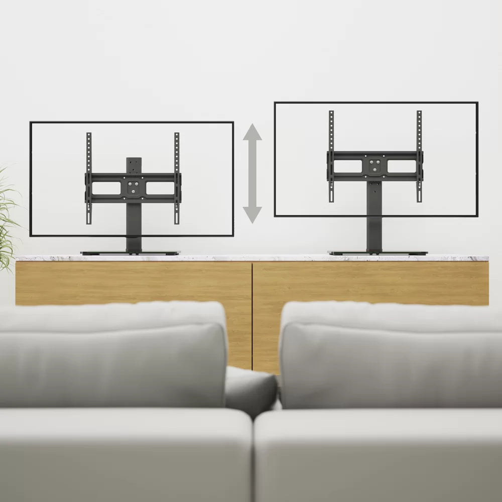 AVF B450BB: Universal Tabletop TV Stand/Base – Fixed View (400 VESA)