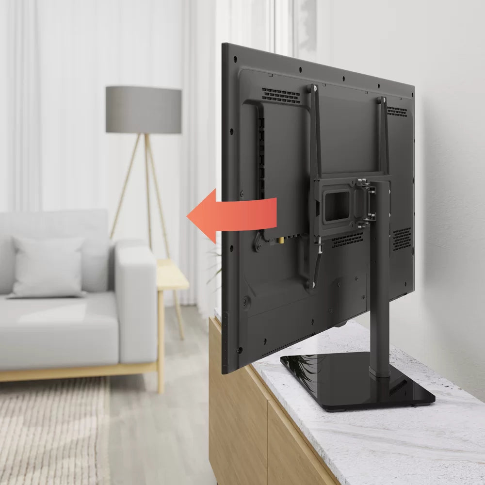 AVF B452BB: Universal Tabletop TV Stand/Base – Swivel (400 VESA)