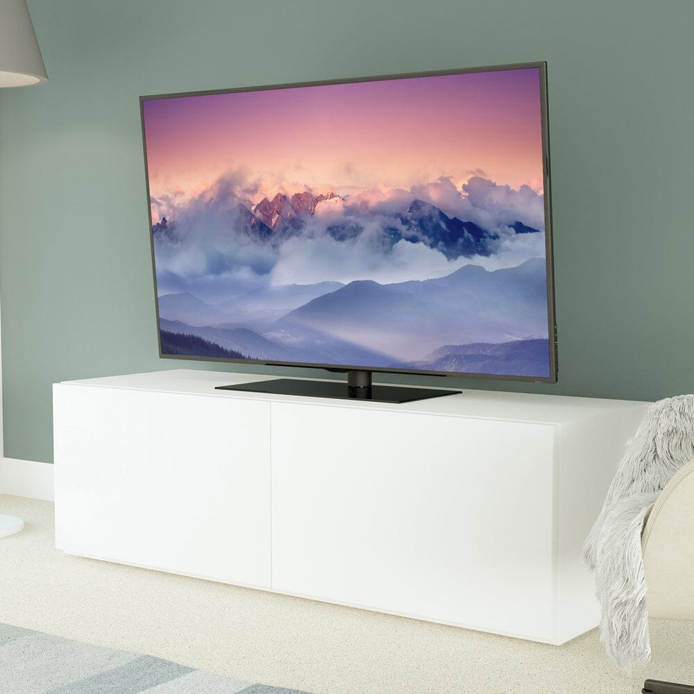 AVF B602BB: Universal TV Base/Tabletop Stand with Swivel & Tilt (600 VESA)