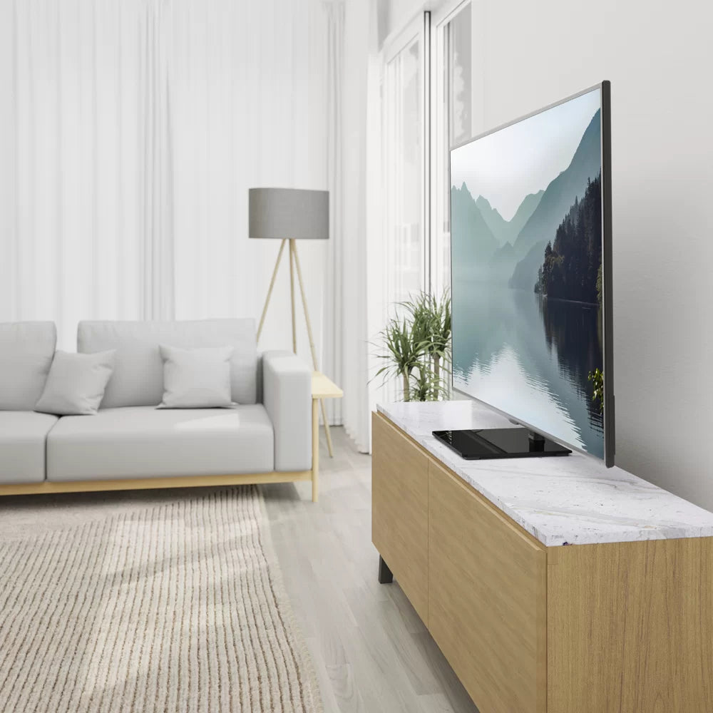AVF B650BB: Universal Tabletop TV Stand/Base – Fixed View (600 VESA)