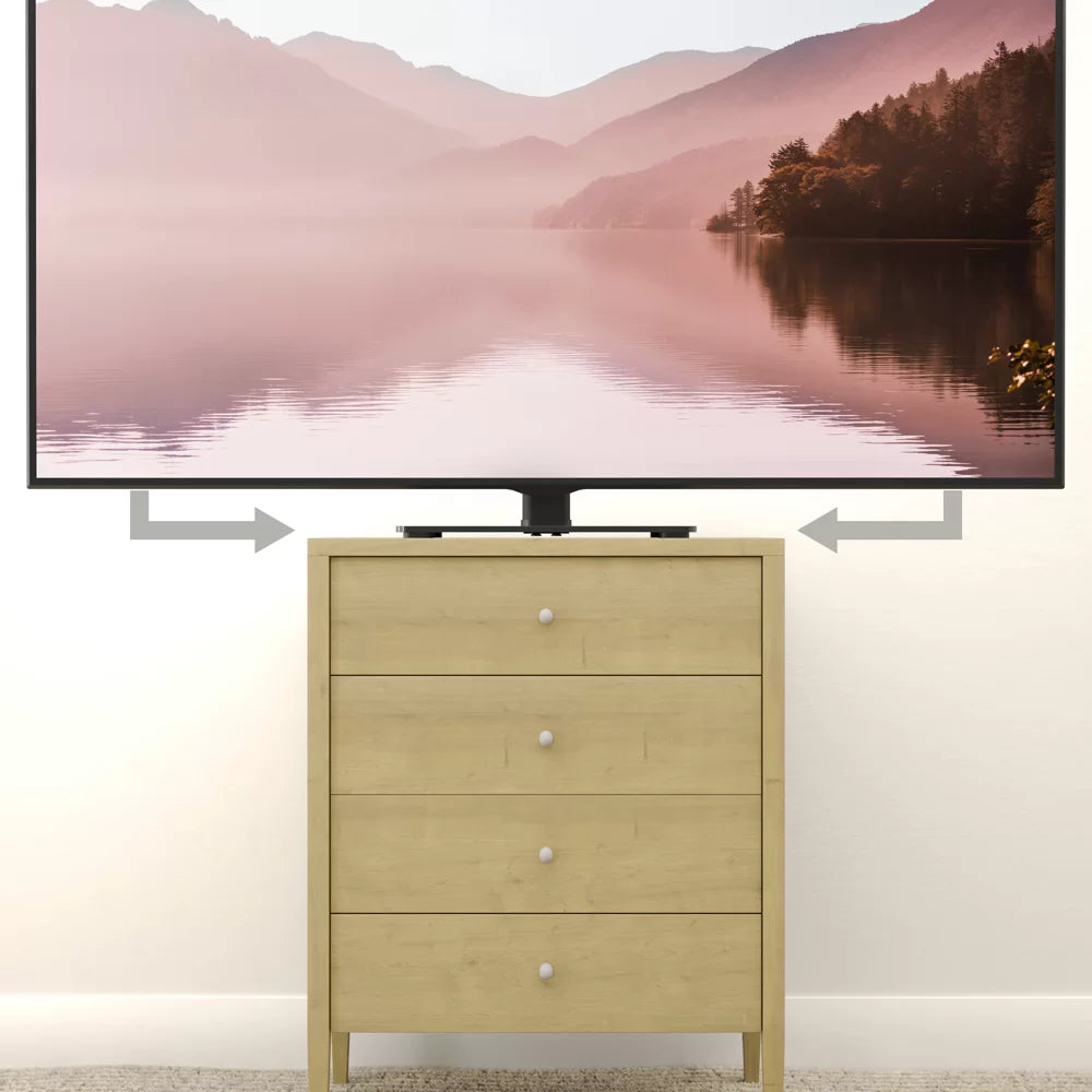 AVF B652BB: Universal Tabletop TV Stand/Base – Swivel (600 VESA)