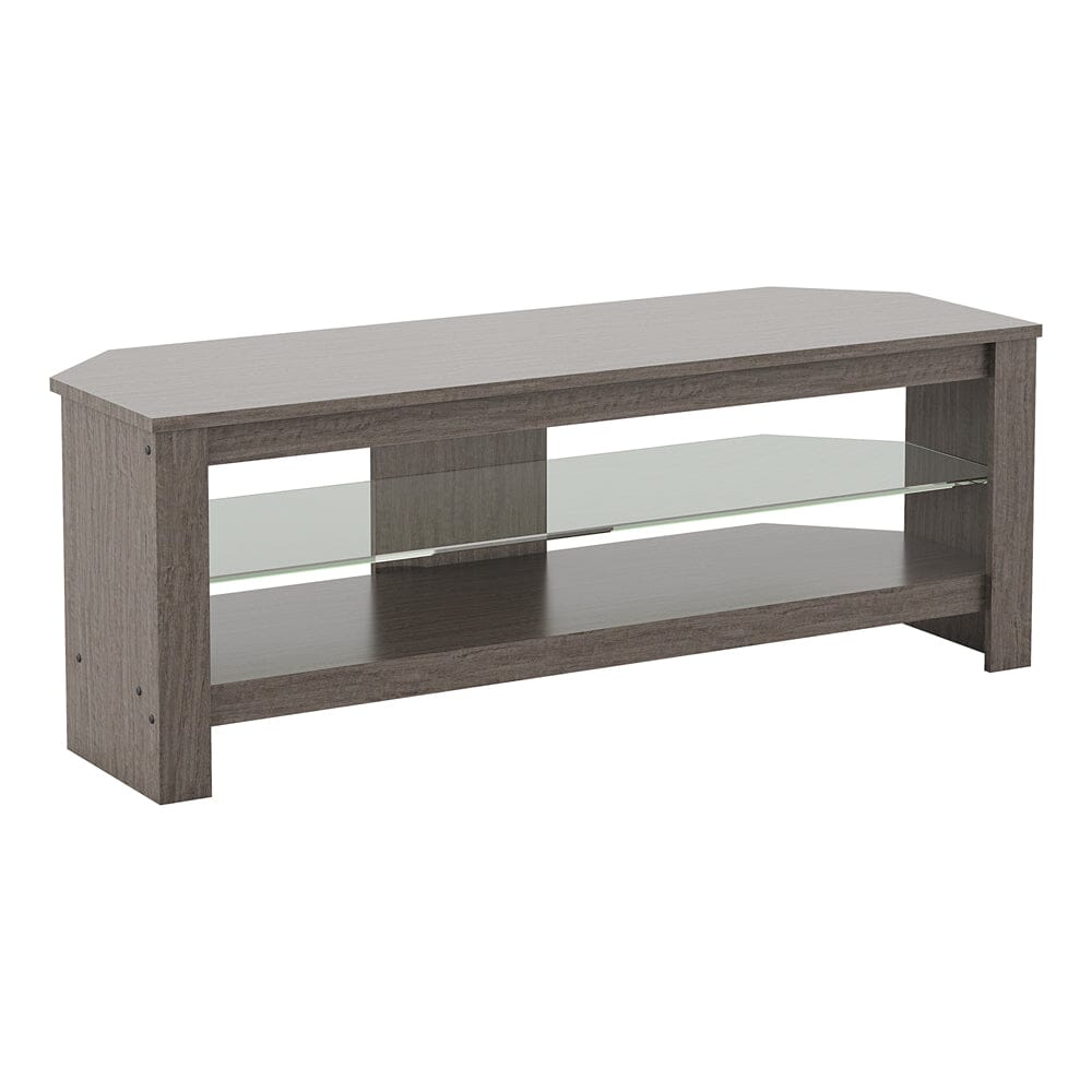 AVF Calibre 1.15m Wide TV Stand with Glass Shelf - Grey