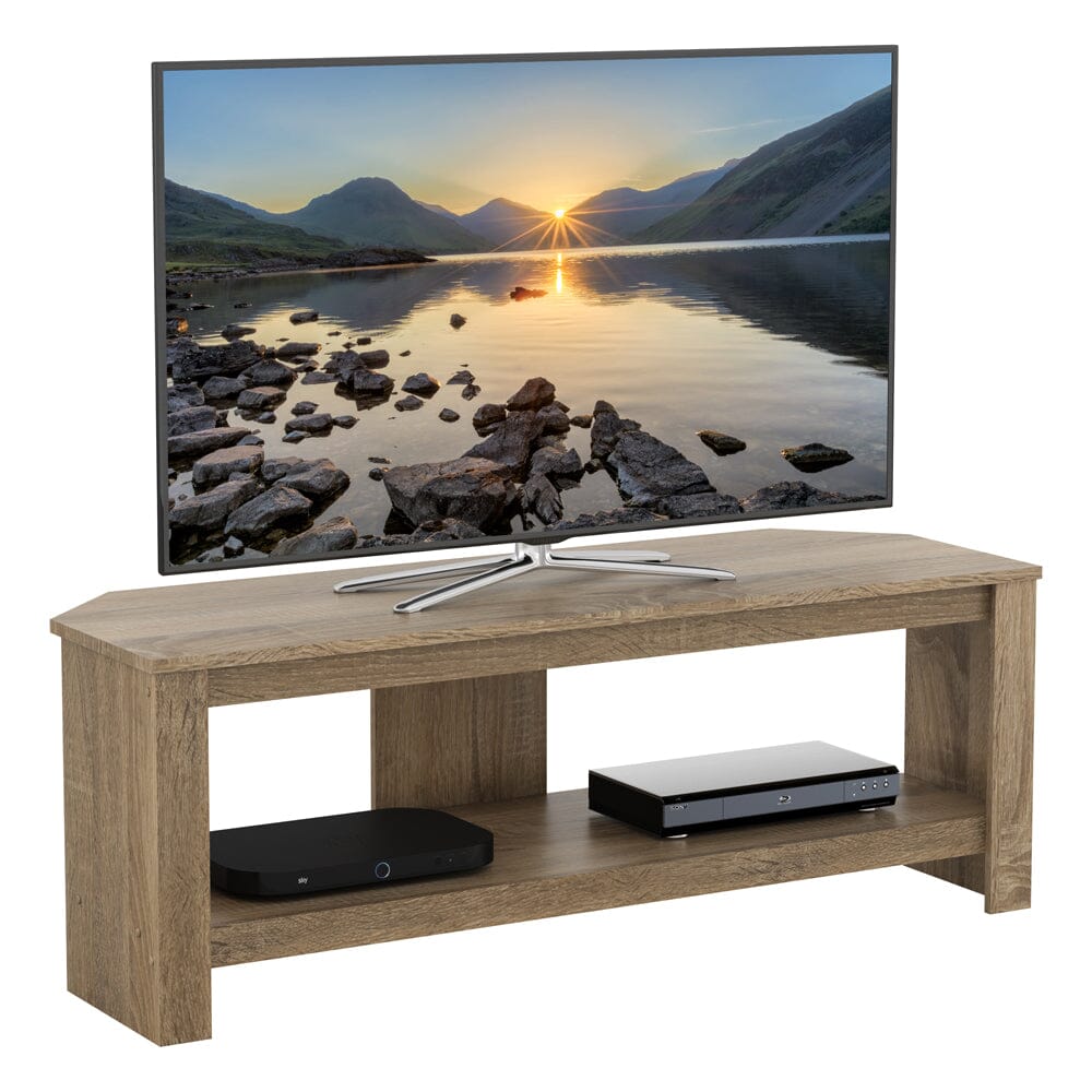 AVF Calibre 1.15m Wide TV Stand - Sawn Oak