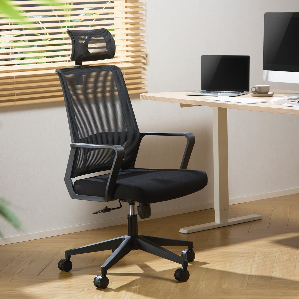 TTAP Cambridge Black Plus Mesh Office Chair