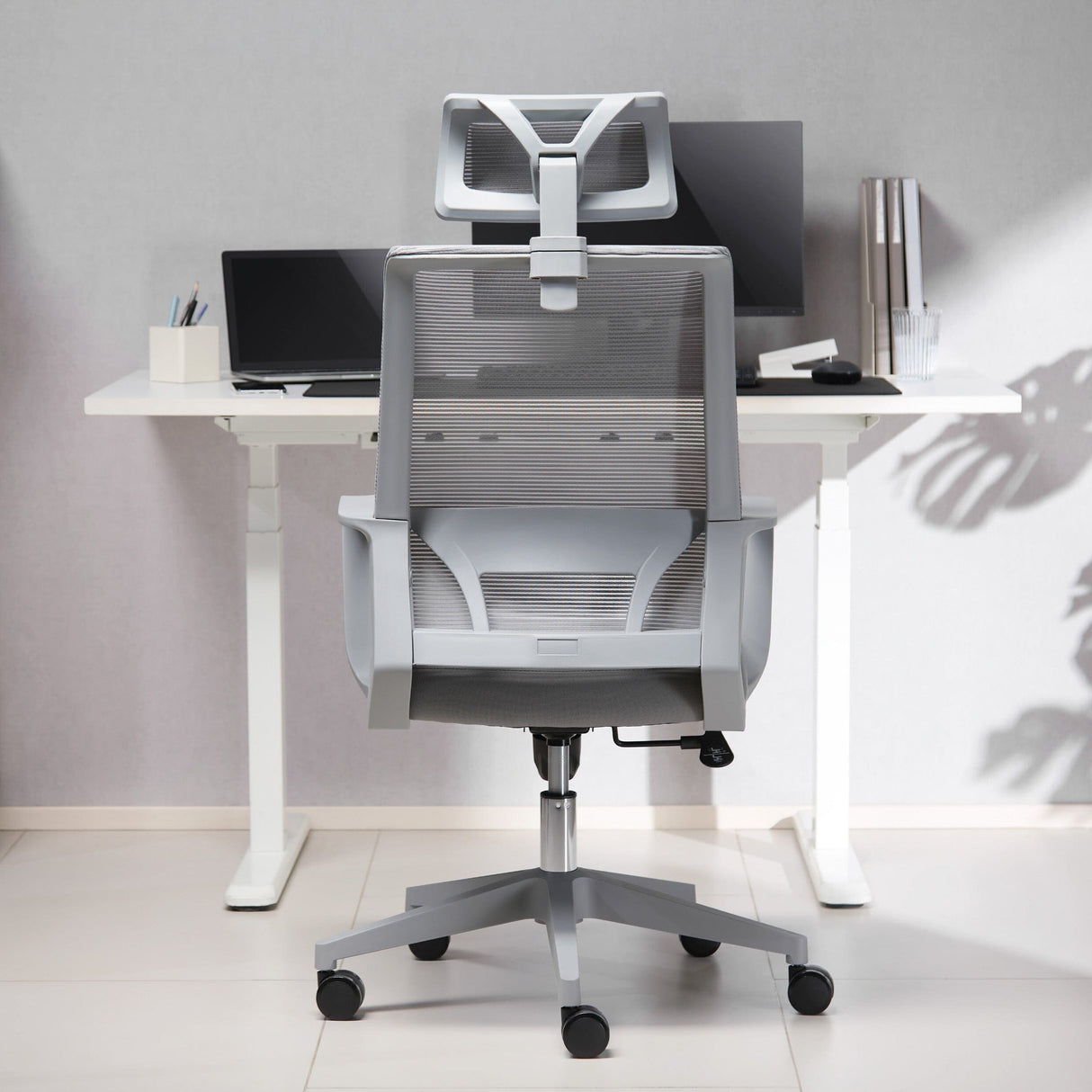 TTAP Cambridge Grey Plus Mesh Office Chair