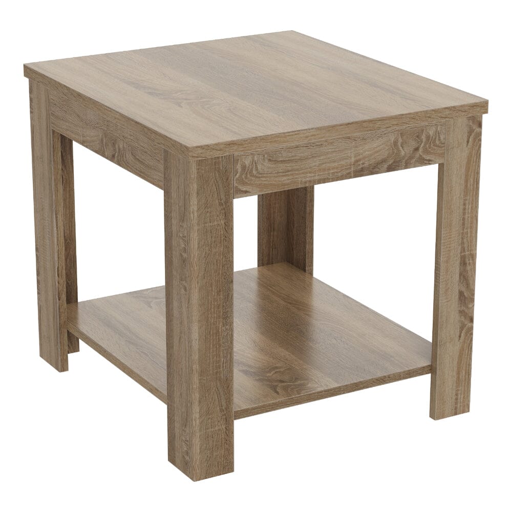 AVF Calibre CAT50GO Rustic Sawn Oak Side Table