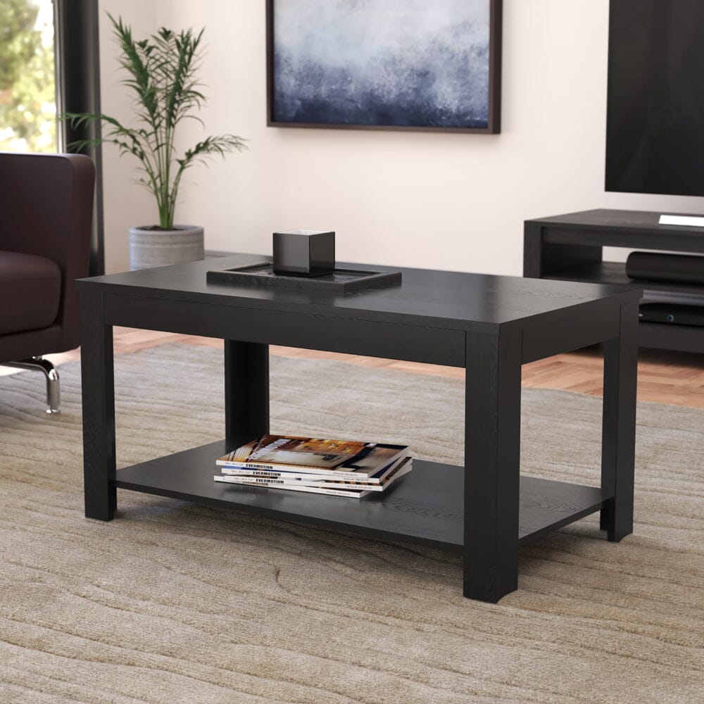 AVF Calibre CAT90BO Black Oak Coffee Table