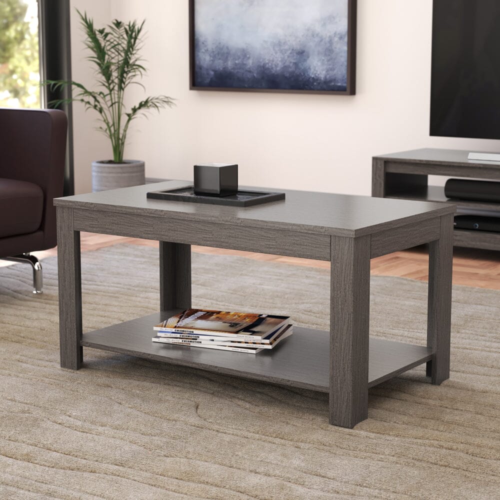 AVF Calibre CAT90GRE Grey Oak Coffee Table