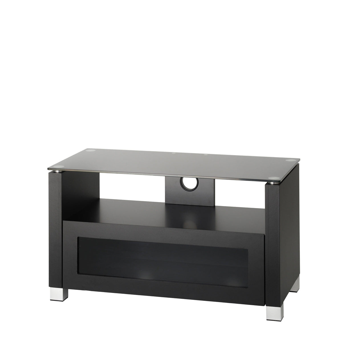 TTAP 850mm Wide Elegance TV Cabinet in Black