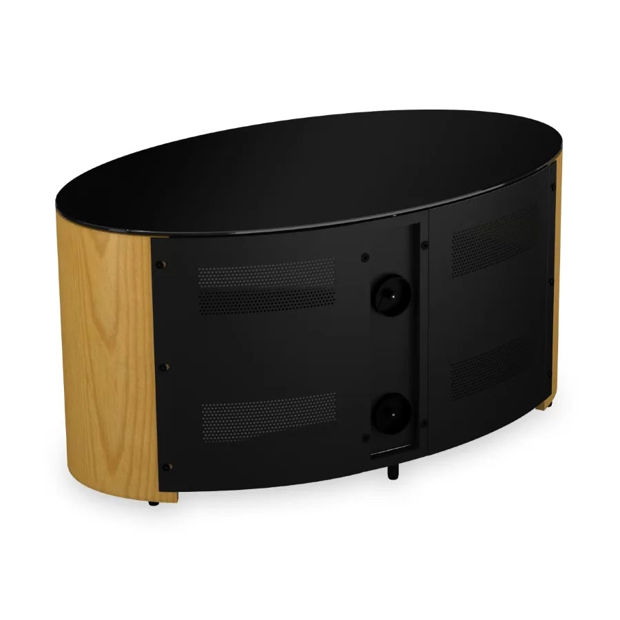 AVF Affinity Buckingham 80cm Oak Oval TV Stand for TVs up to 40"