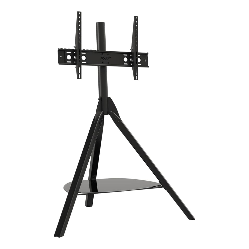 AVF FSL1000HOXBB Black Hoxton Tripod TV Stand with Shelf