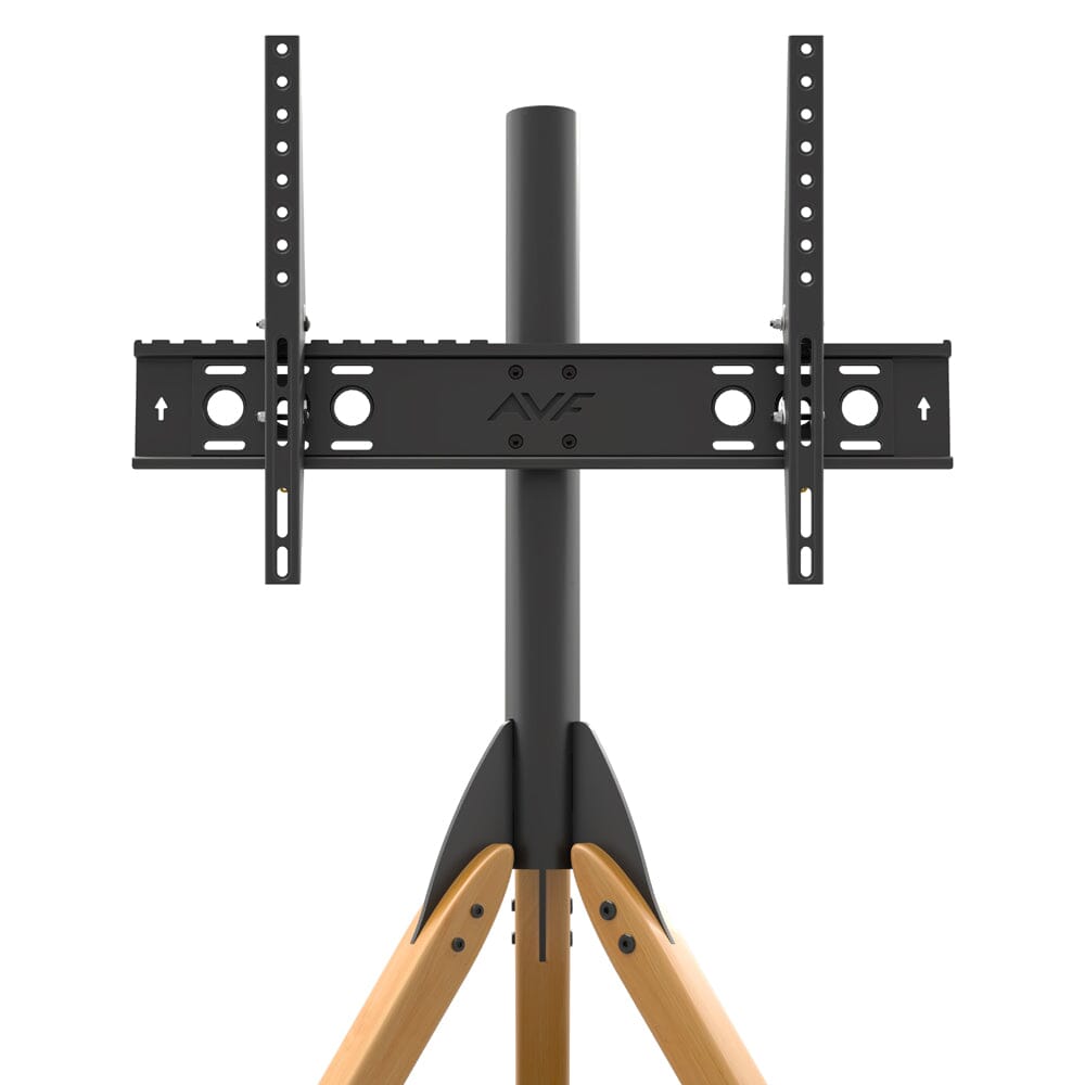 AVF FSL1000HOXLWB Light Wood Hoxton Tripod TV Stand with Shelf