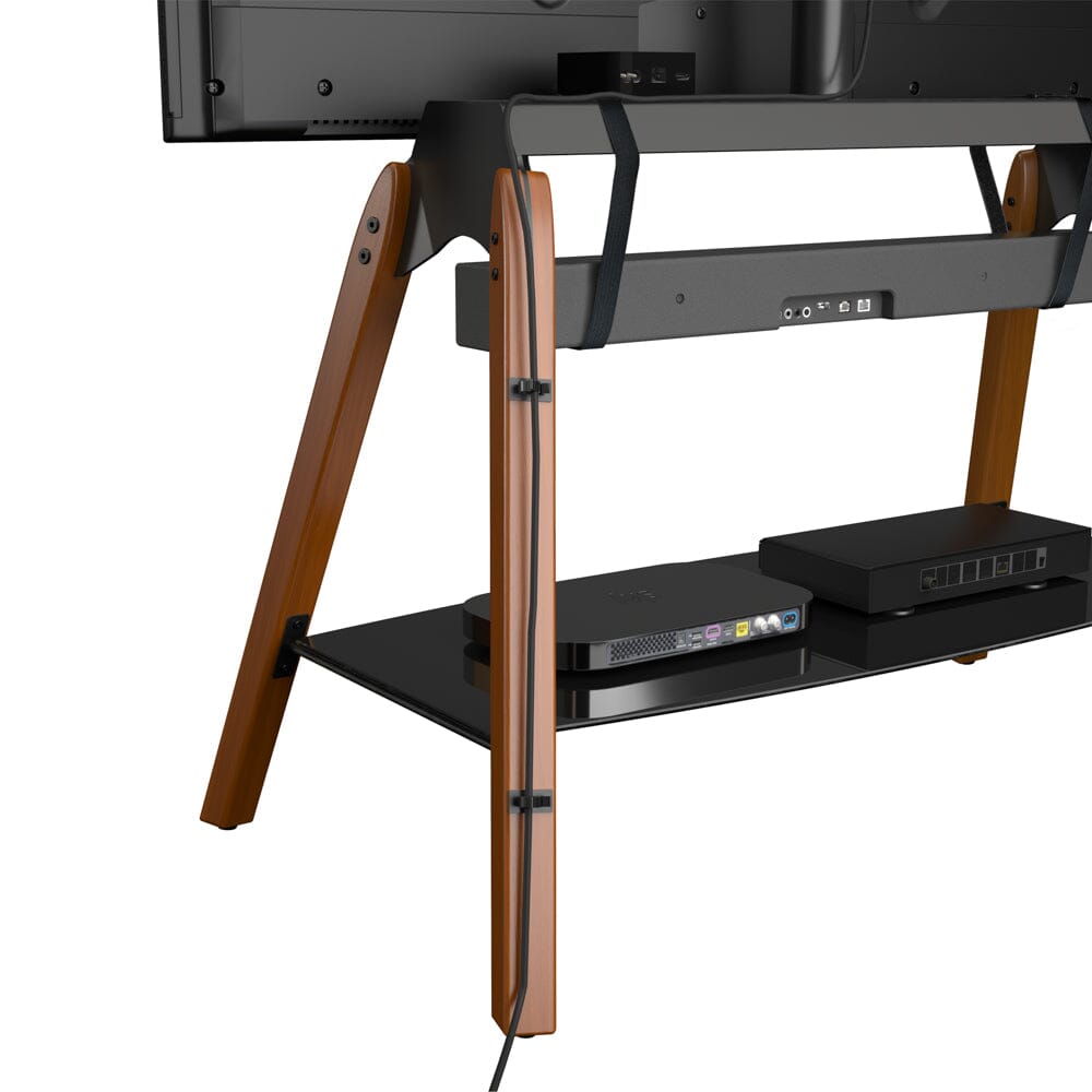 AVF Hoxton Quad FSL1120HOQDWB TV Stand (Dark Wood)
