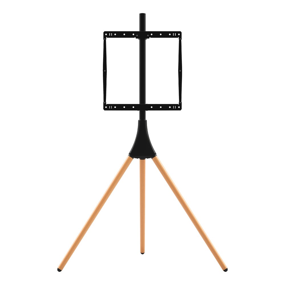 AVF Camden Light Wood Tripod TV Stand with Swivel