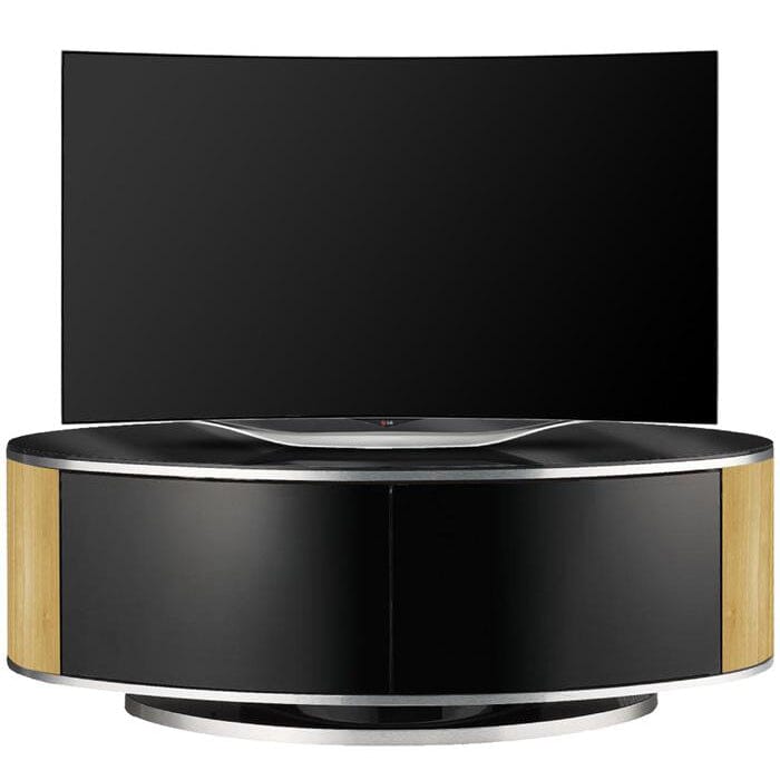 MDA Designs Luna Oak Oval TV Cabinet