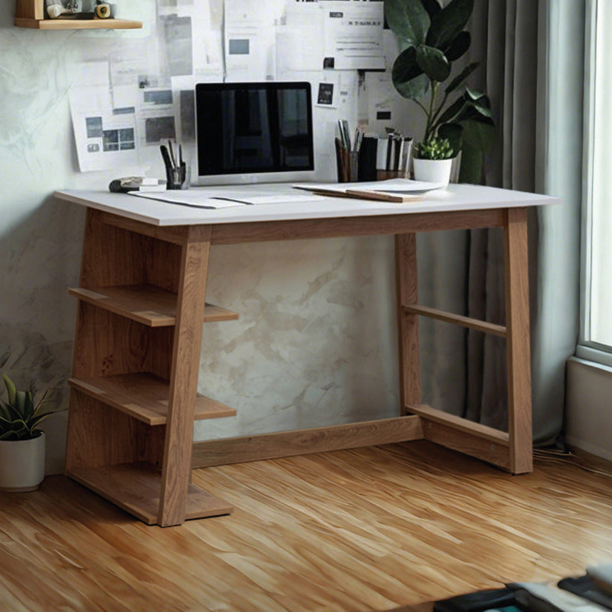 TTAP Monza 120cm Wide Wooden Desk