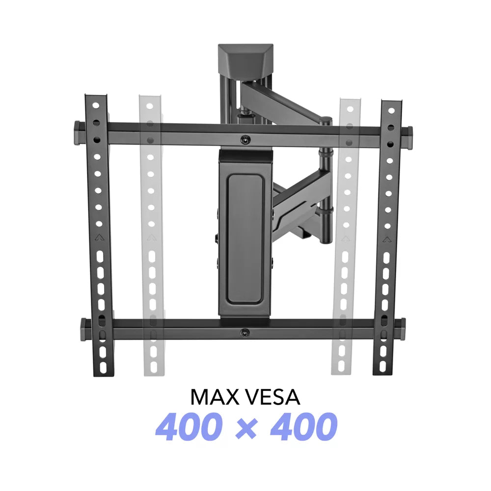 AVF OHL404: Full Motion TV Wall Mount for TV's up to 70"