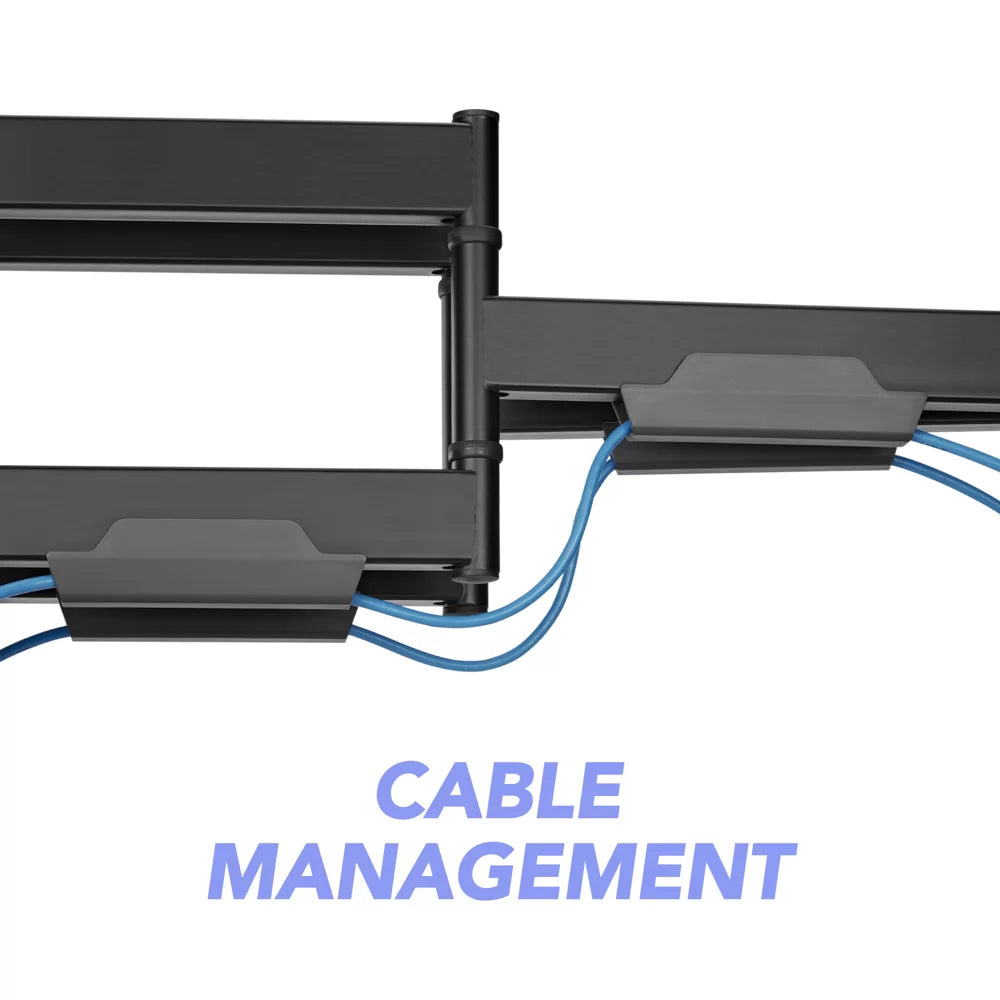 AVF OHL665: Full Motion TV Wall Mount for TV's up to 80"