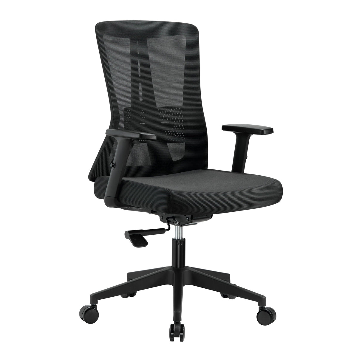 TTAP Oxford Black Mesh Office Chair