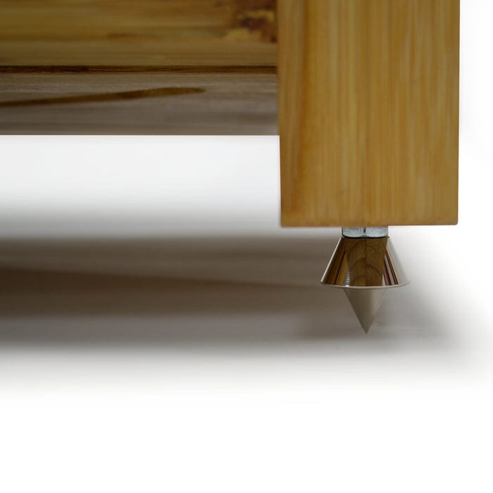 Atacama Audio Elite Eco 24 Reference 4 Shelf Hifi Rack Natural Bamboo