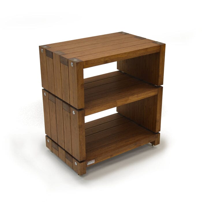 Atacama Audio Elite Eco 24 Reference 3 Shelf Hifi Rack Dark Bamboo