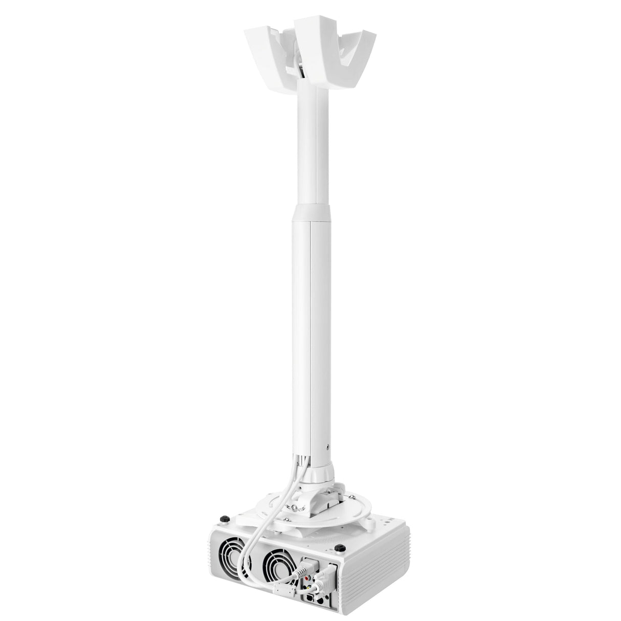 Vogels PPC 1540 White Height Adjustable Projector Ceiling Mount
