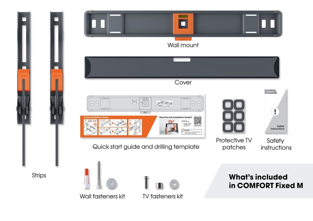 Vogels TVM 3405 SP Flat Wall Bracket for OLED TV's