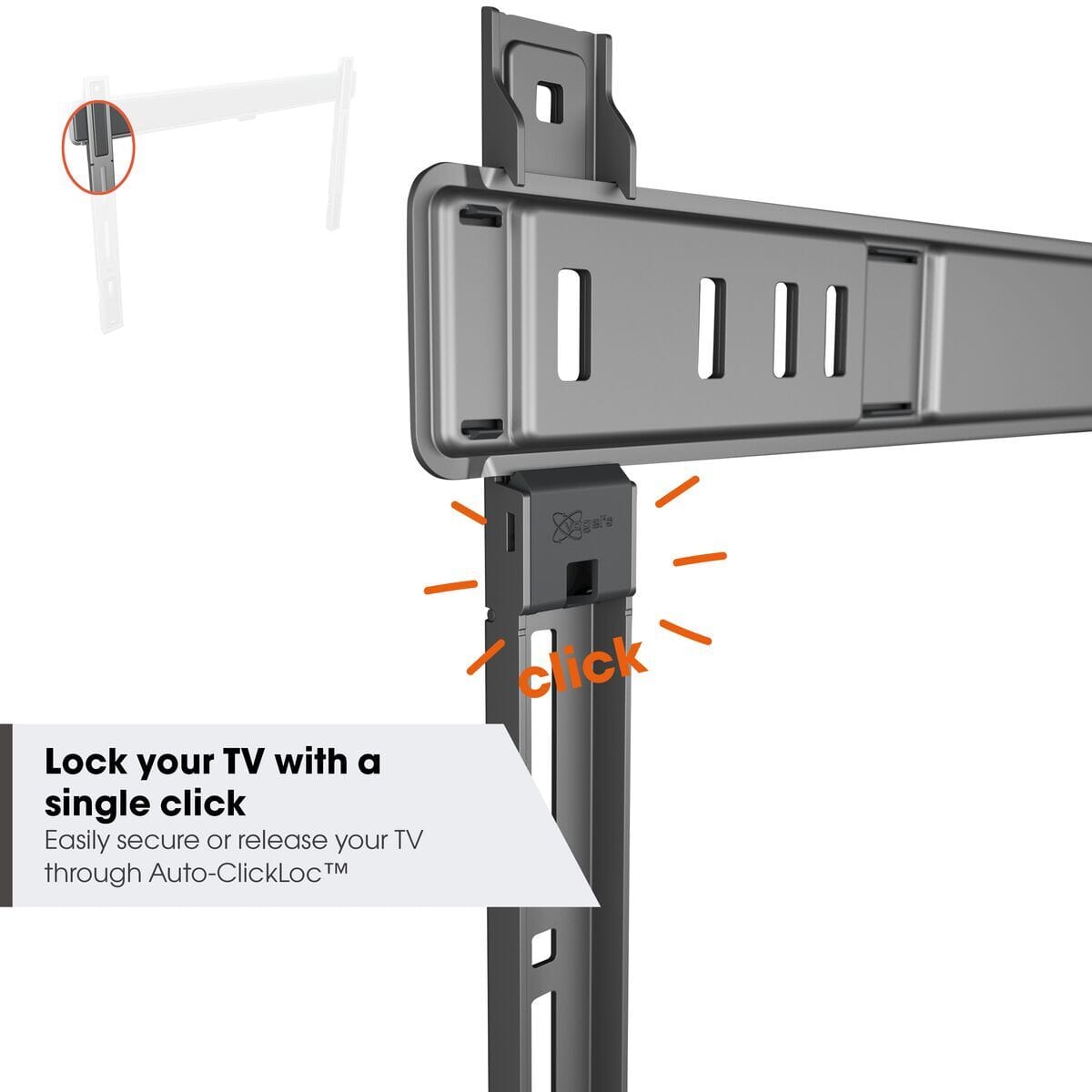 Vogels Elite TVM 5705 TV (40-100") Black Fixed TV Wall Bracket
