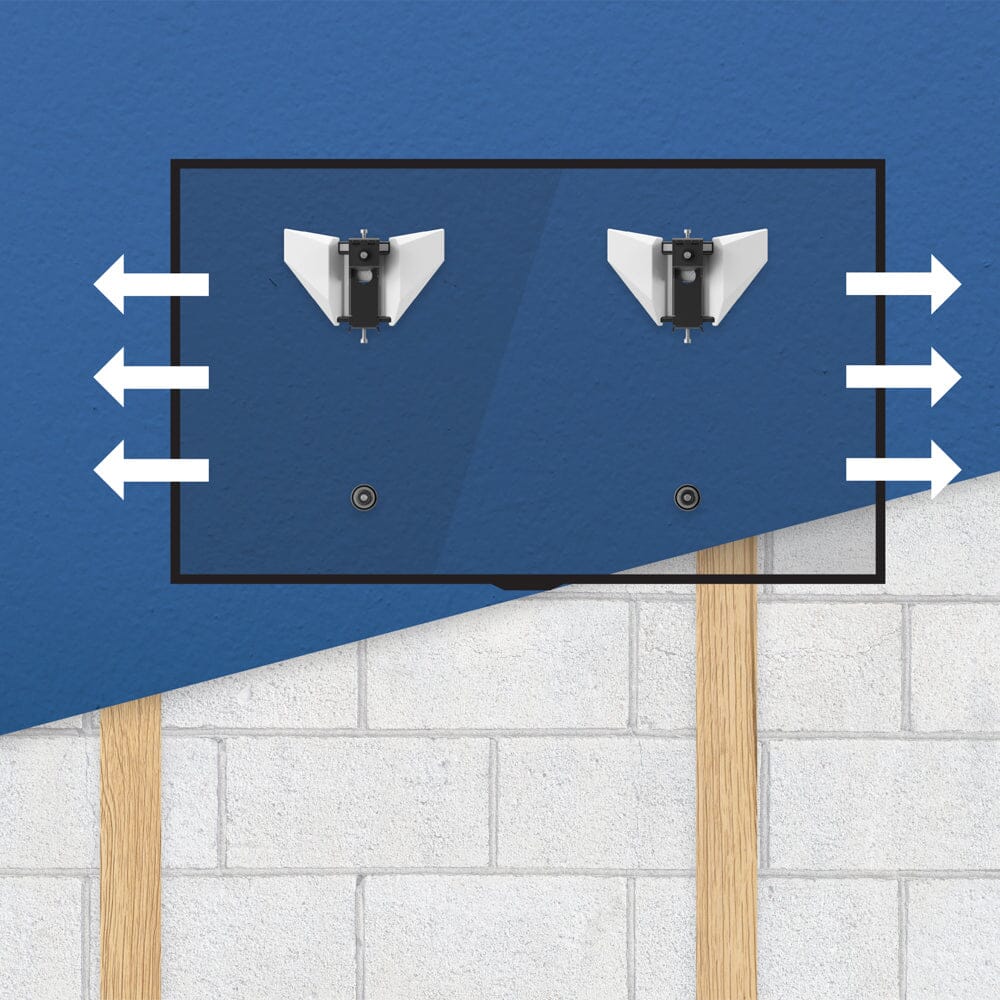 AVF ZML8751 Premium Any Wall Tilt TV Mount for TV's 37" to 100"
