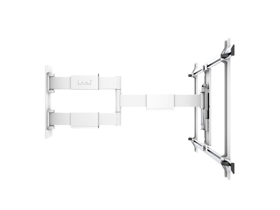 Multibrackets M VESA Flexarm Large White Ultra Thin TV Wall Bracket