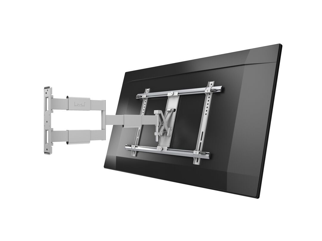 Multibrackets M VESA Flexarm Large White Ultra Thin TV Wall Bracket
