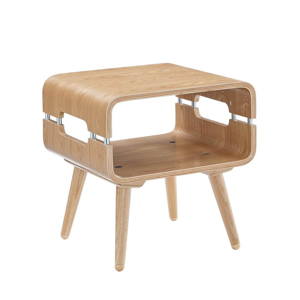 Jual Havana Curved Oak Lamp Table (JF704 LAMP TABLE OAK)