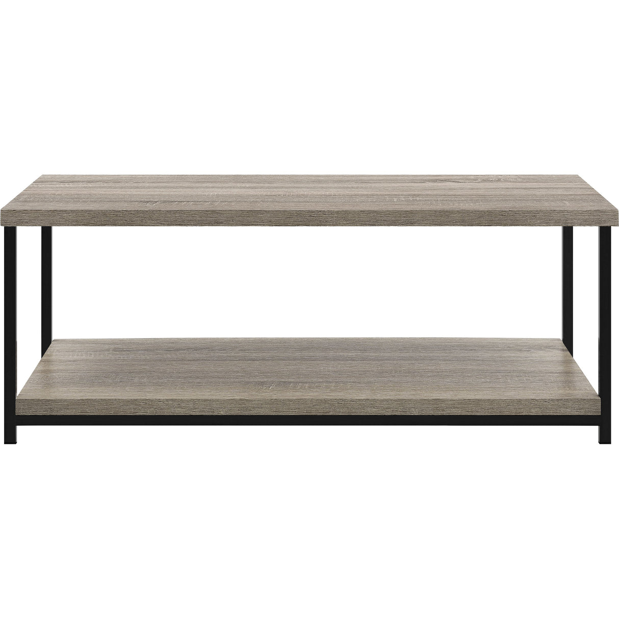 Dorel Home Elmwood Range Coffee Table in Distressed Grey Oak