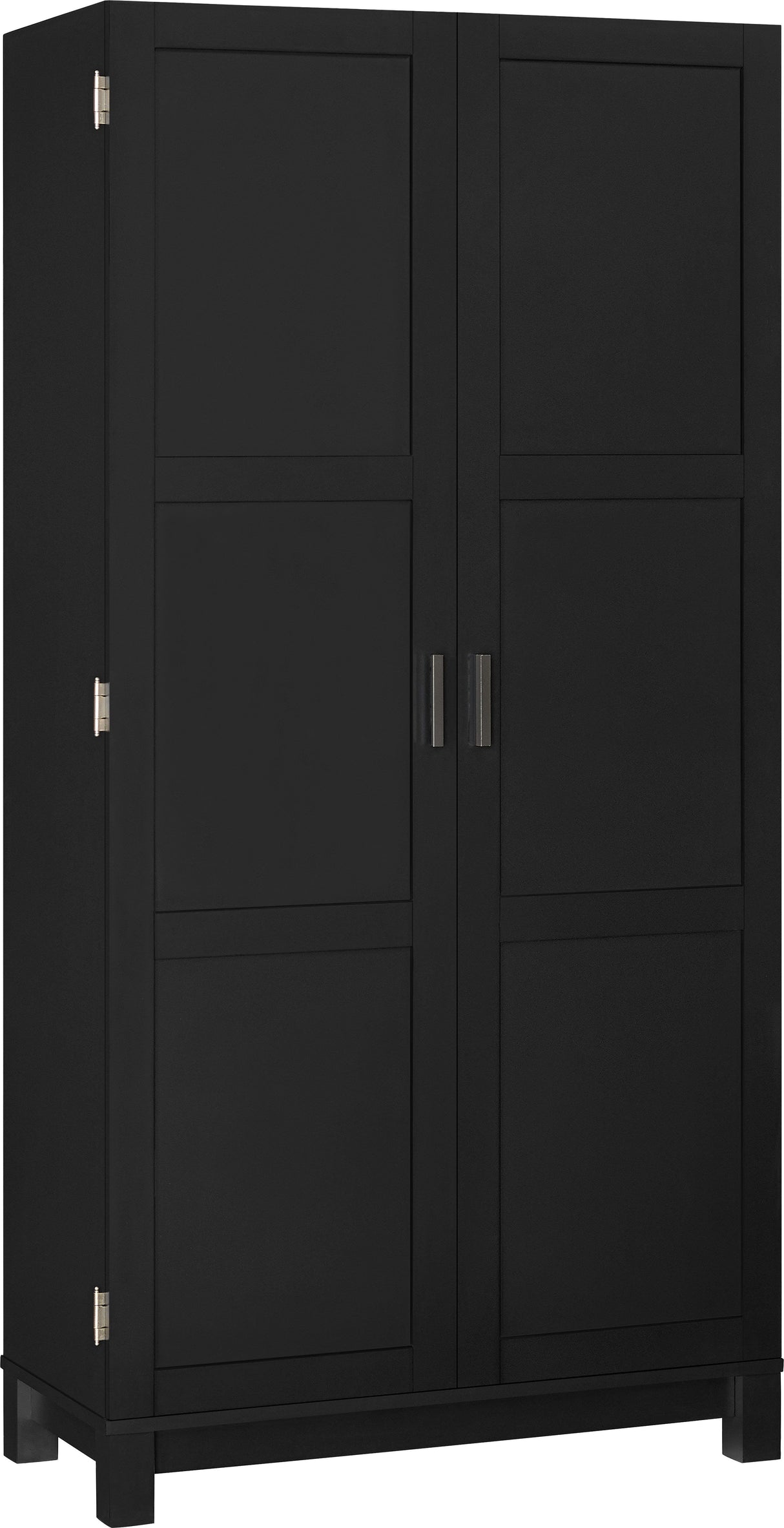 Dorel Home Carver Range 64" Storage Cabinet in Black