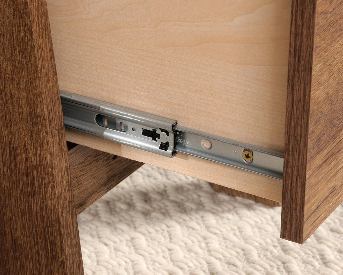 Teknik Executive Trestle Desk in Vintage Oak (5424127)