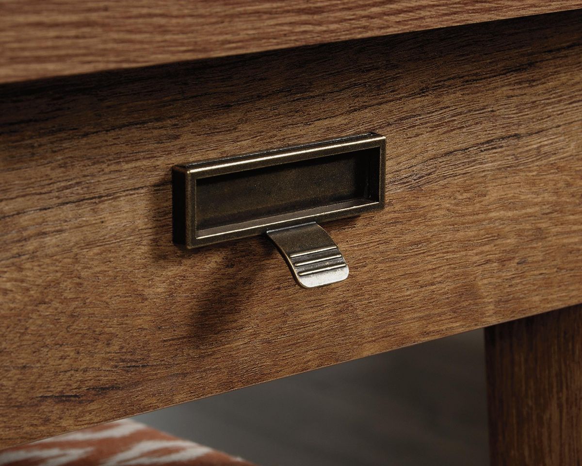 Teknik Executive Trestle Desk in Vintage Oak (5424127)